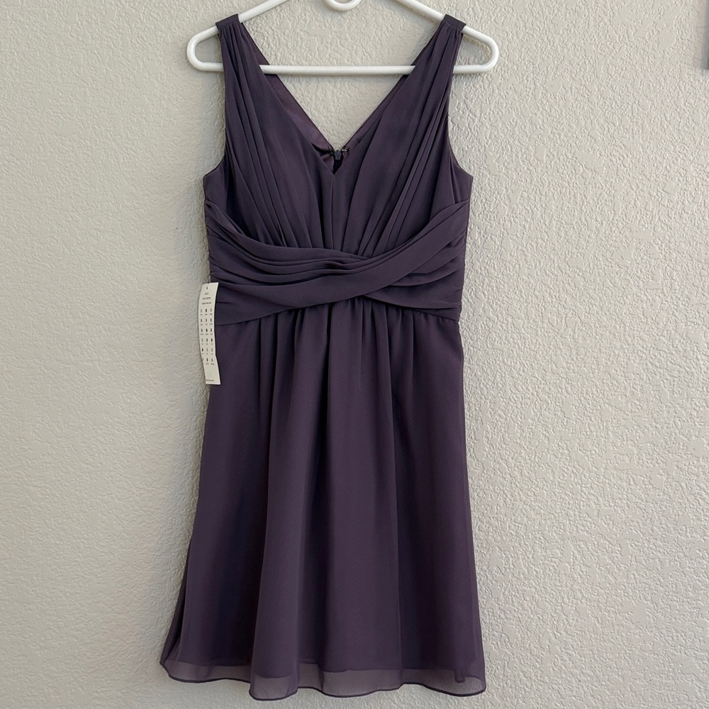 Weddington Way Deep Purple Mini Dress